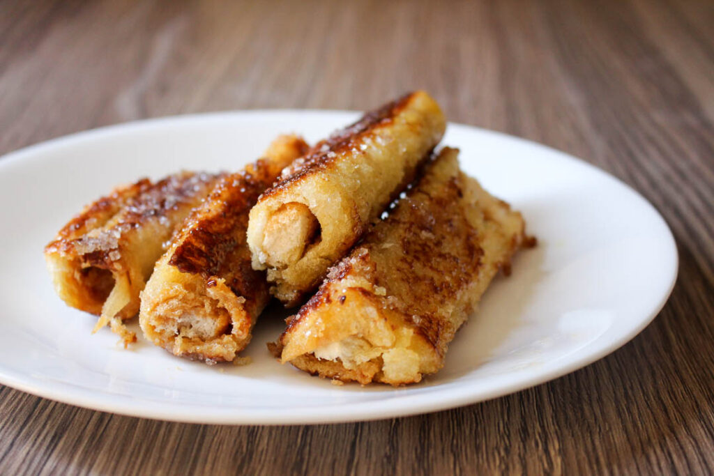 Dulce De Leche FrenchToast Rollups