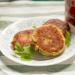 Aloo Kabab or Potato Cutlets is a versatile Pakistani vegetarian recipe made by frying a crispy patty of mashed potatoes and peas flavored with local herbs and spices.